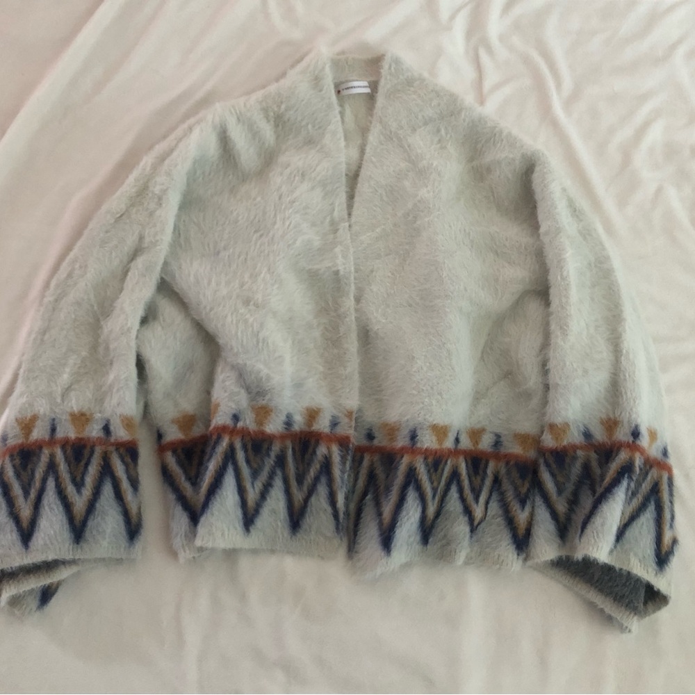 Anthropologie boho sweater.